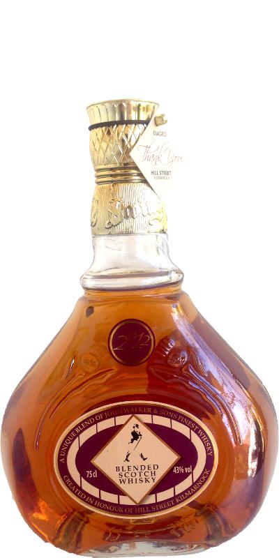 Johnnie Walker Blended Scotch Whisky Bottled in 2012 for employees of UK 43% 750ml