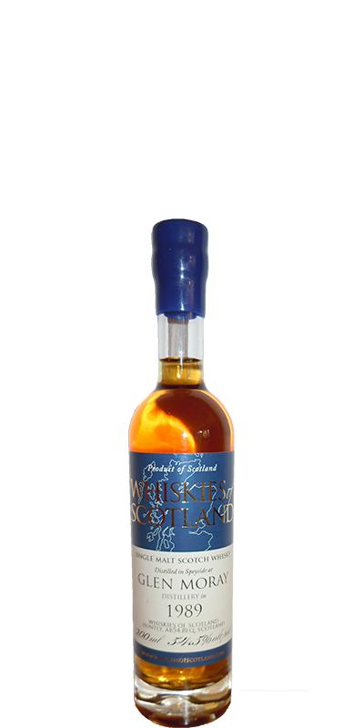 Glen Moray 1989 SMD Whiskies of Scotland 54.5% 200ml