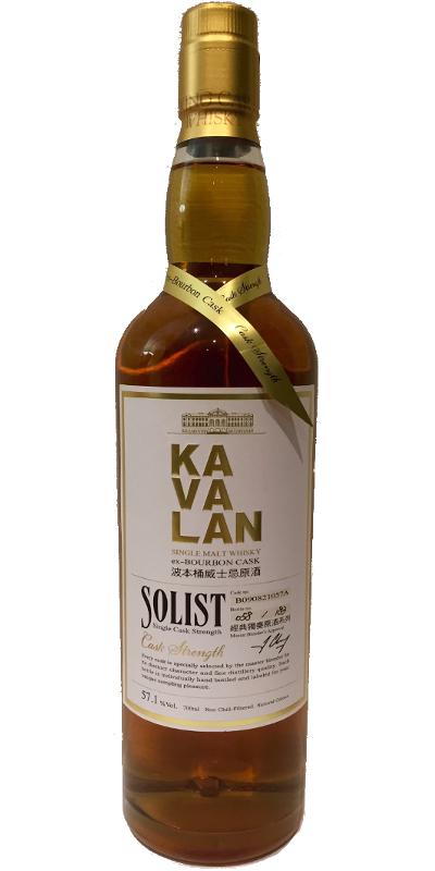Kavalan Solist ex-Bourbon Cask B090821057A 57.1% 700ml