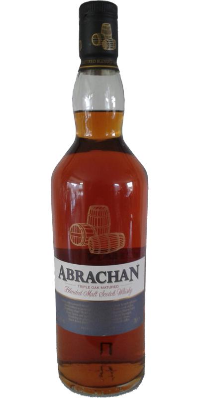 Abrachan Blended Malt Scotch Whisky Cd Triple Oak Matured LIDL Supermarket UK 42% 700ml