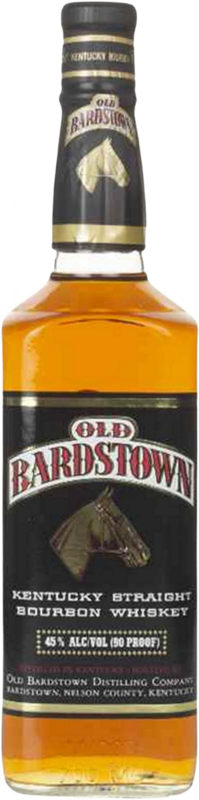 Old Bardstown Kentucky Straight Bourbon Whisky Black Label 45% 700ml