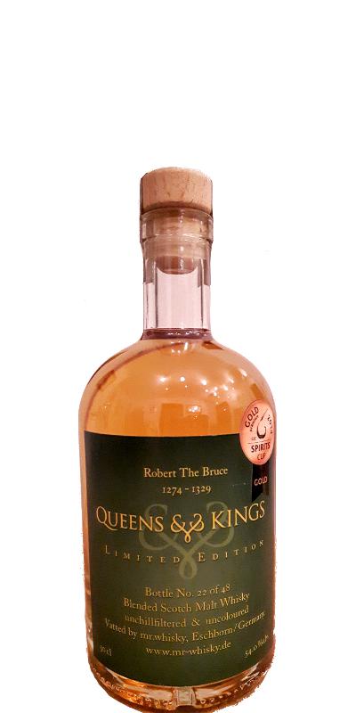 Queens & Kings Robert The Bruce MrW Limited Edition 54% 500ml