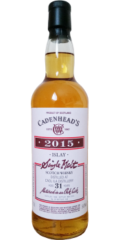 Caol Ila 1984 CA - Ratings and reviews - Whiskybase