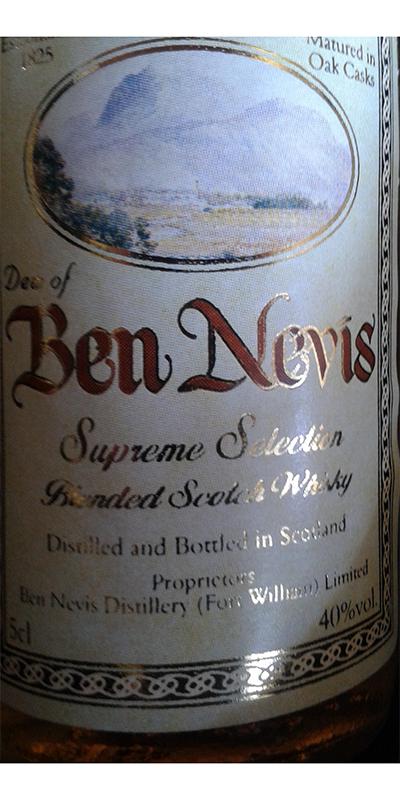 Nevis Dew Supreme Selection