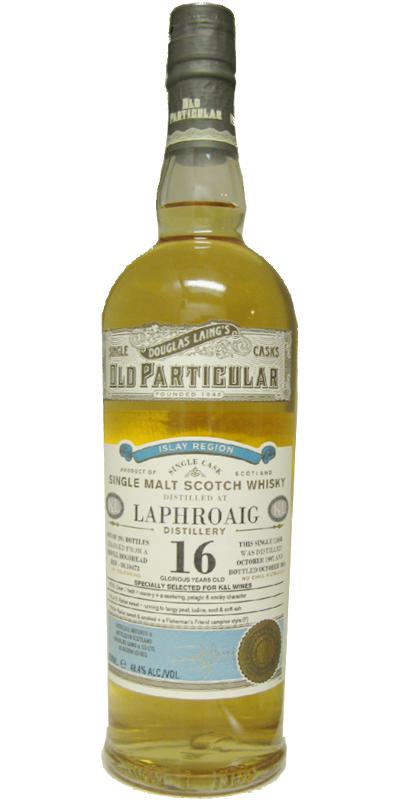 Laphroaig 1997 DL Old Particular Refill Hogshead K&L Wine Merchants 48.4% 750ml