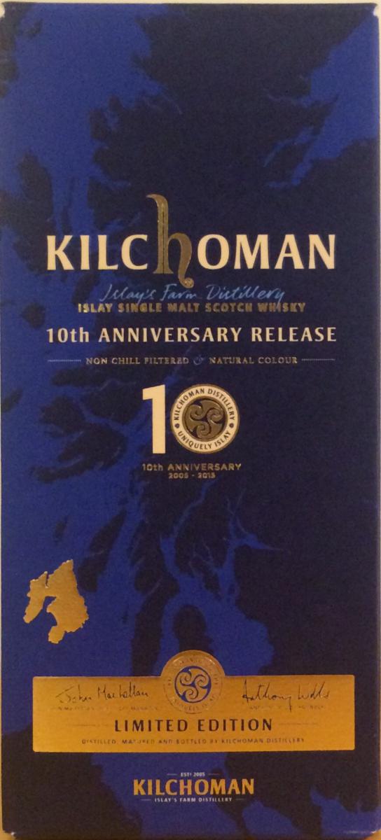Kilchoman 10th Anniversary Release