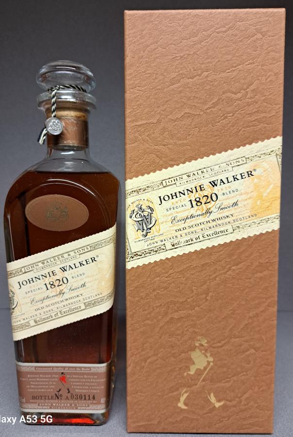 Johnnie Walker Special 1820 Blend