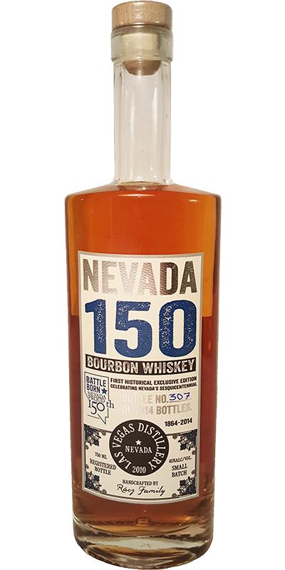 Las Vegas Distillery Nevada 150 American White Oak 45% 750ml