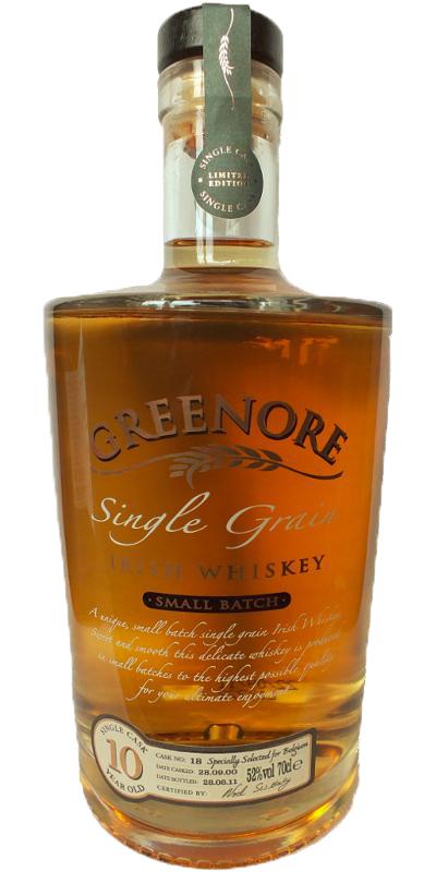 Greenore 2000 Limited Edition Single Cask #18 Belgium Exclusive 52% 700ml