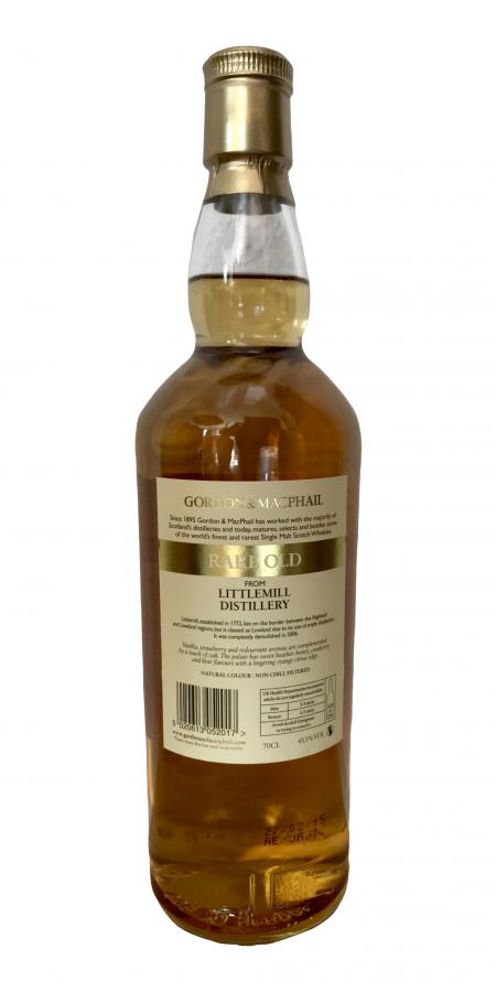 Littlemill 1991 GM - Ratings and reviews - Whiskybase