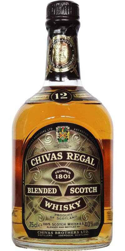 WHISKY CHIVAS REGAL 12ANS, 70CL, 40%ALC - Sanaga CM