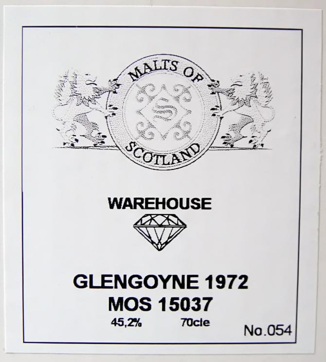 Glengoyne 1972 MoS