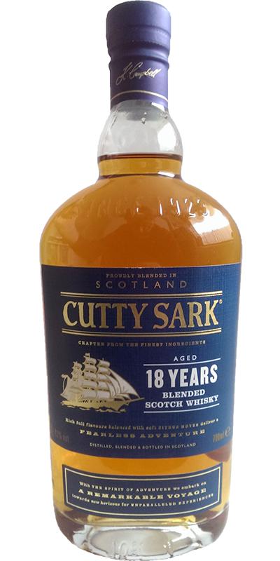 Cutty Sark 18 Year Old Ratings And Reviews Whiskybase