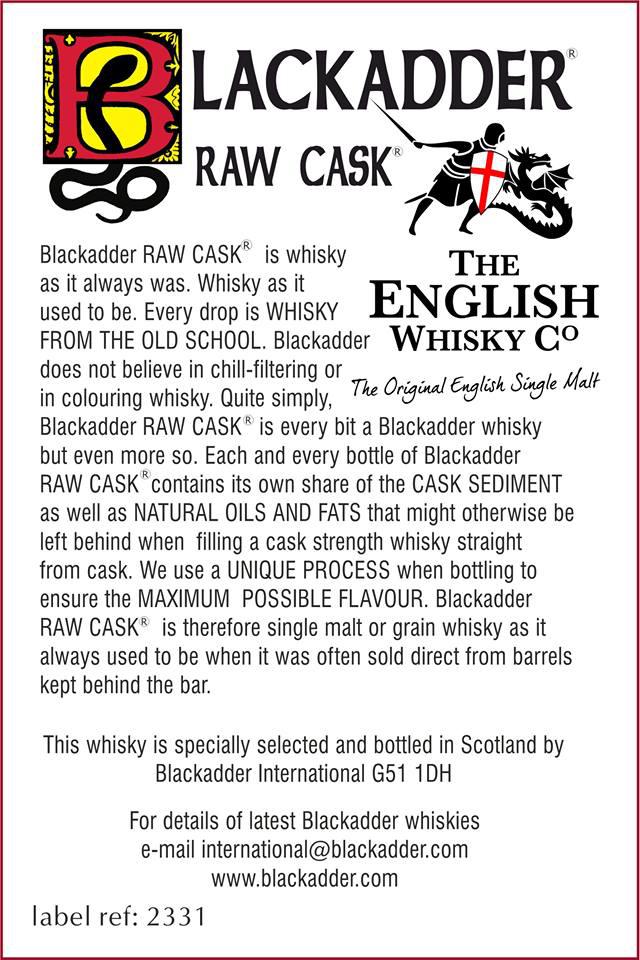 The English Whisky 2007 BA