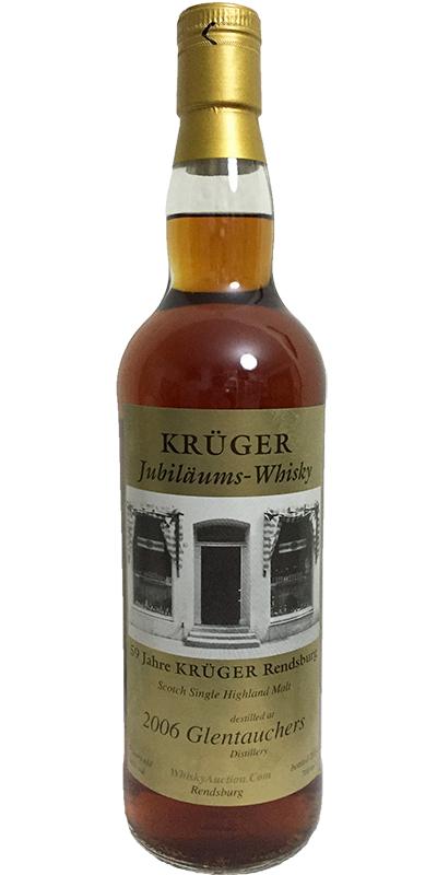 Glentauchers 2006 KW Jubilaums-Whisky 60 years Kruger Rendsburg 46% 700ml