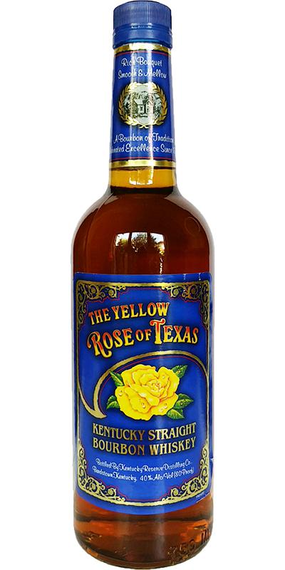 The Yellow Rose of Texas NAS Kentucky Straight Bourbon Whisky New Oak 40% 750ml