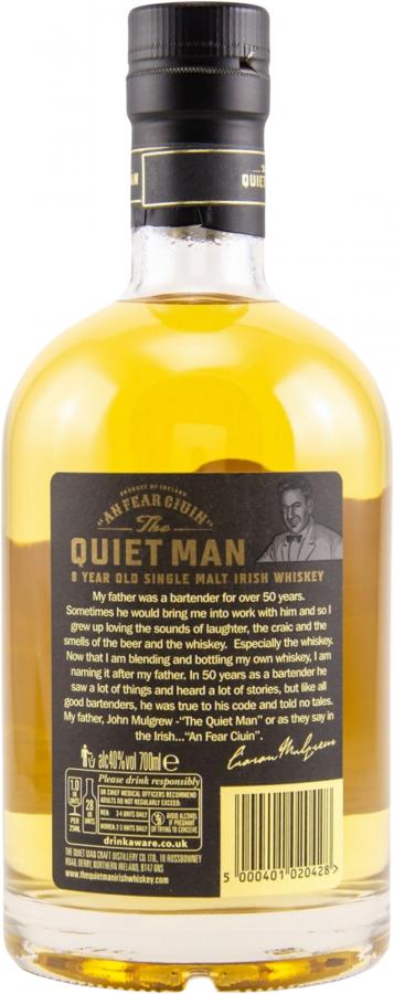 The Quiet Man 08-year-old - Ratings and reviews - Whiskybase