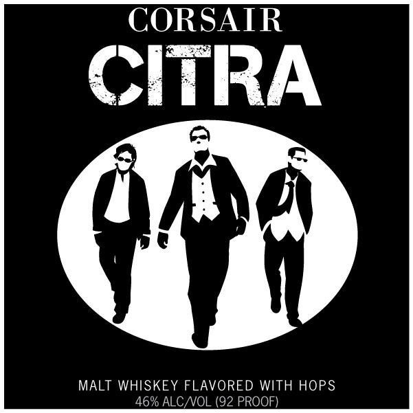 Corsair Artisan Distillery Citra Double IPA Pot Distilled with Citra Hops 46% 750ml