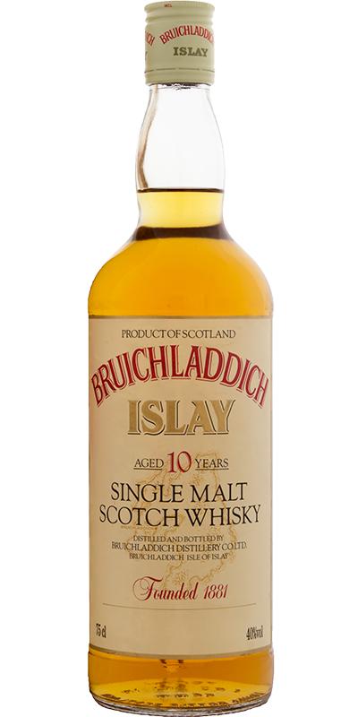 Bruichladdich 10yo Single Malt Scotch Whisky 40% 750ml