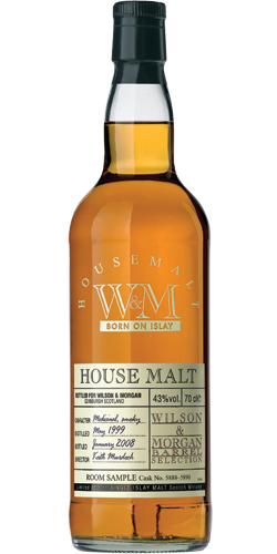 House Malt 1999 WM Barrel Selection Born on Islay 5888 90 43% 700ml