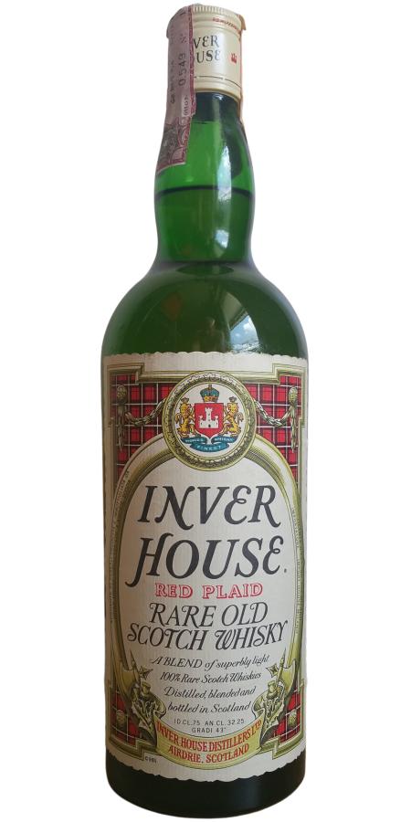 Inver House Red Plaid