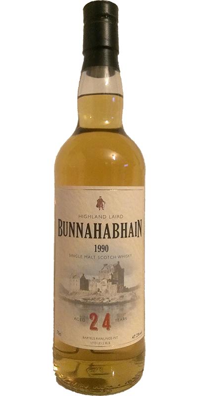 Bunnahabhain 1990 BRI Highland Laird 47.2% 700ml