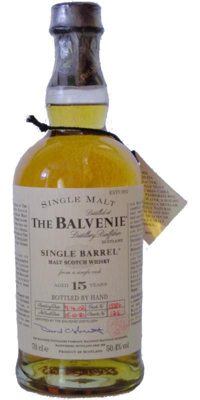 Balvenie 15yo Oak Barrel 50.4% 700ml
