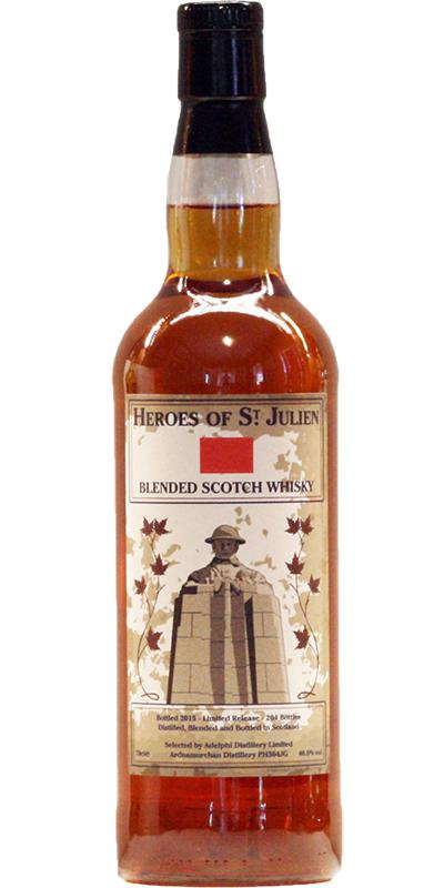 Private Stock Heroes of St Julien AD Blended Scotch Whisky 40% 700ml