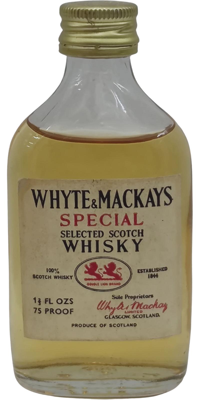 Whyte & Mackay Special Selected Scotch Whisky W&M - Ratings and reviews ...