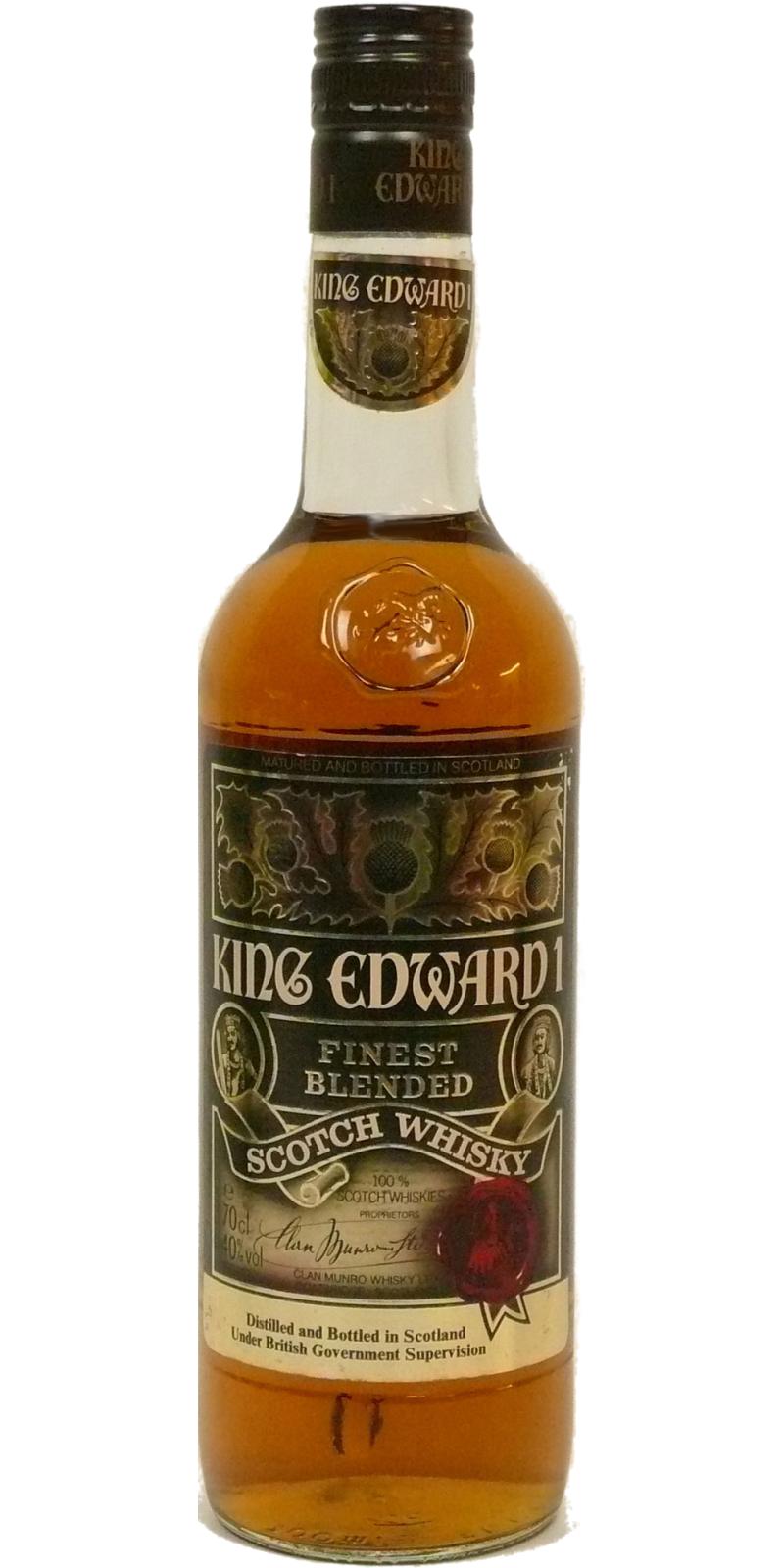 King Edward I Finest Blended Scotch Whisky 40% 700ml