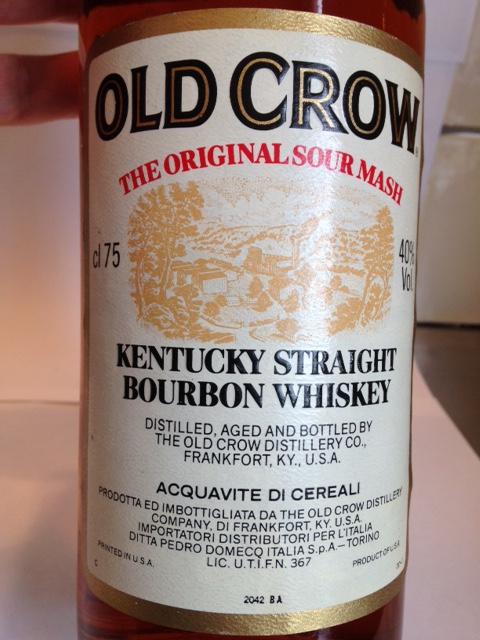 Old Crow Kentucky Straight Bourbon Whiskey Ratings And