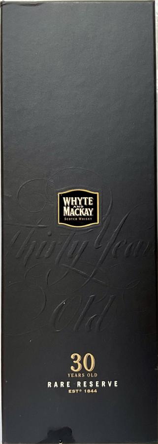 Whyte & Mackay 30-year-old W&M - Ratings and reviews - Whiskybase