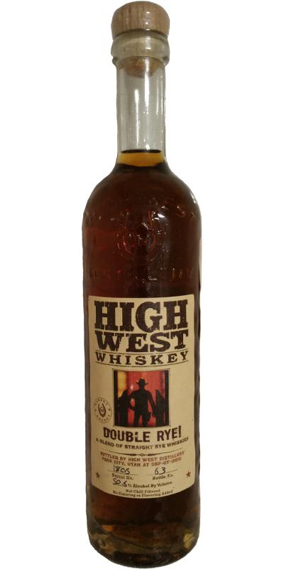 High West Double Rye! Limited Release Barrelled Manhattan #1805 Wine and Beyond 50.6% 750ml