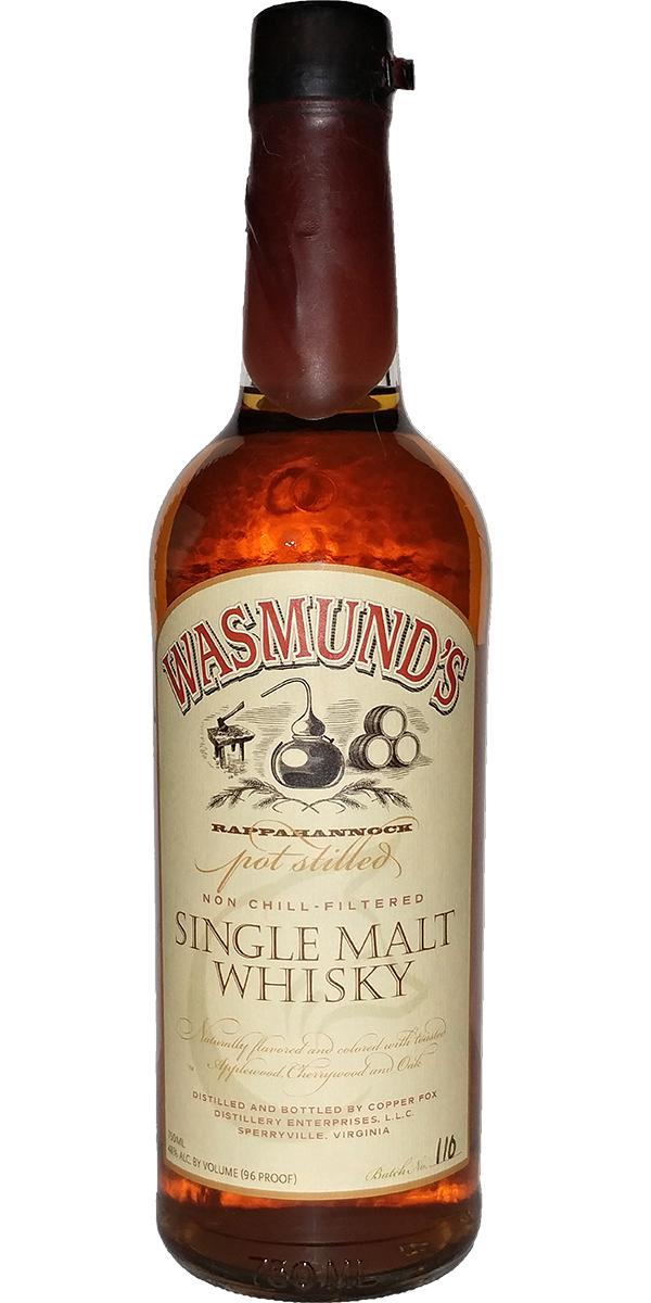 Wasmund&#x27;s Single Malt Whisky