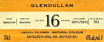 Glendullan 1999 IM - Ratings and reviews - Whiskybase