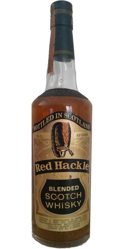 uberørt Pickering enorm Red Hackle Blended Scotch Whisky - Ratings and reviews - Whiskybase