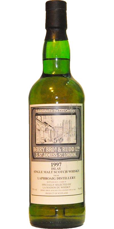 Laphroaig 1997 BR Berrys Own Selection Bourbon #55 51% 700ml