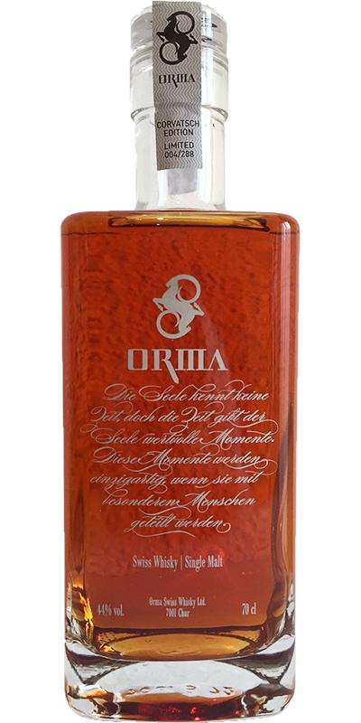 Orma CASK 10-1 Corvatsch Edition Port + Pinot Noir Cask 44% 700ml