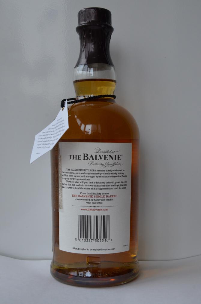 Balvenie 15yo Single Barrel Traditional Oak Barrel 3821 47.8% 700ml
