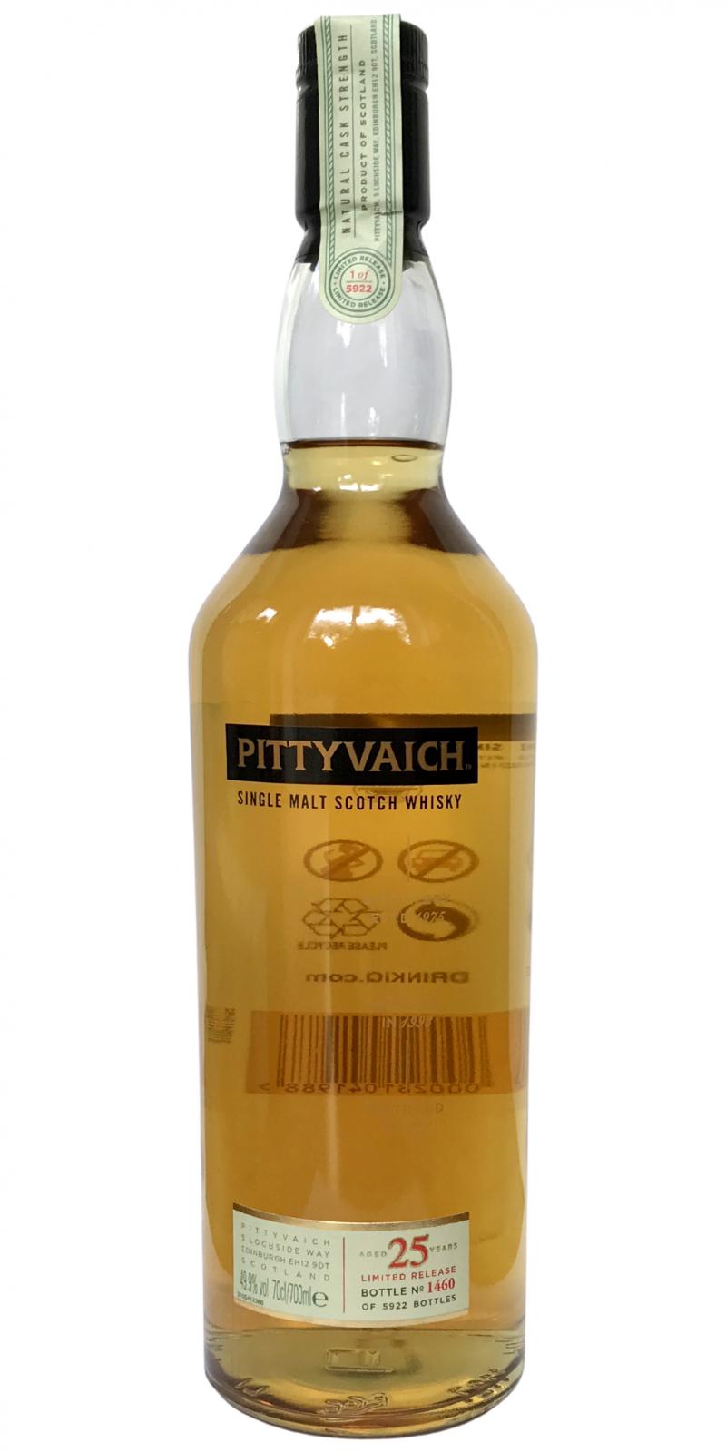Pittyvaich 1989 - Ratings and reviews - Whiskybase