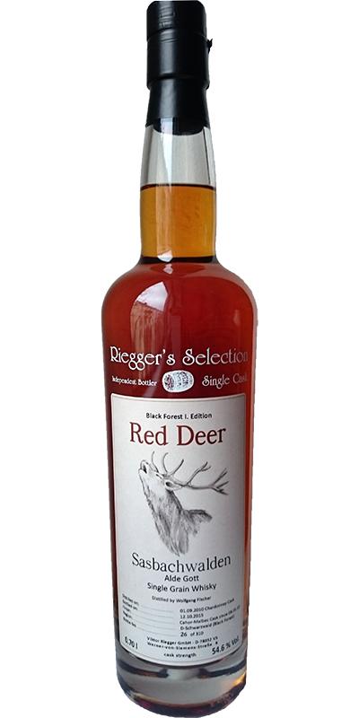 Red Deer 2010 RS Black Forest I. Edition 54.6% 700ml
