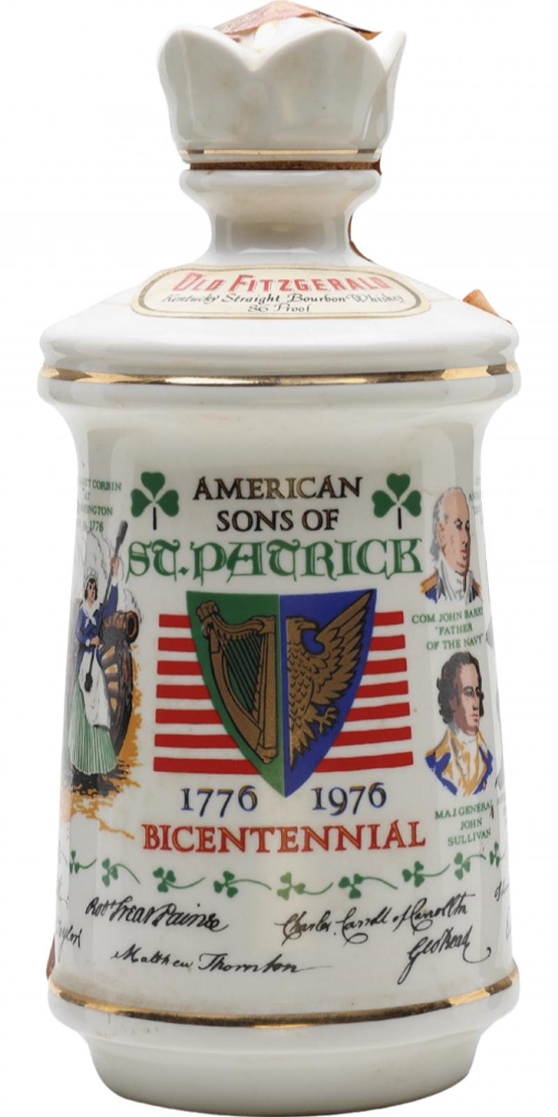 Old Fitzgerald American Sons of St. Patrick 43% 750ml