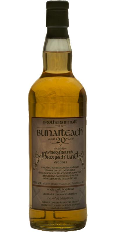Tobermory 1995 BiM Bunaiteach #1094 Whiskyfreunde Bergisches Land 55.9% 700ml