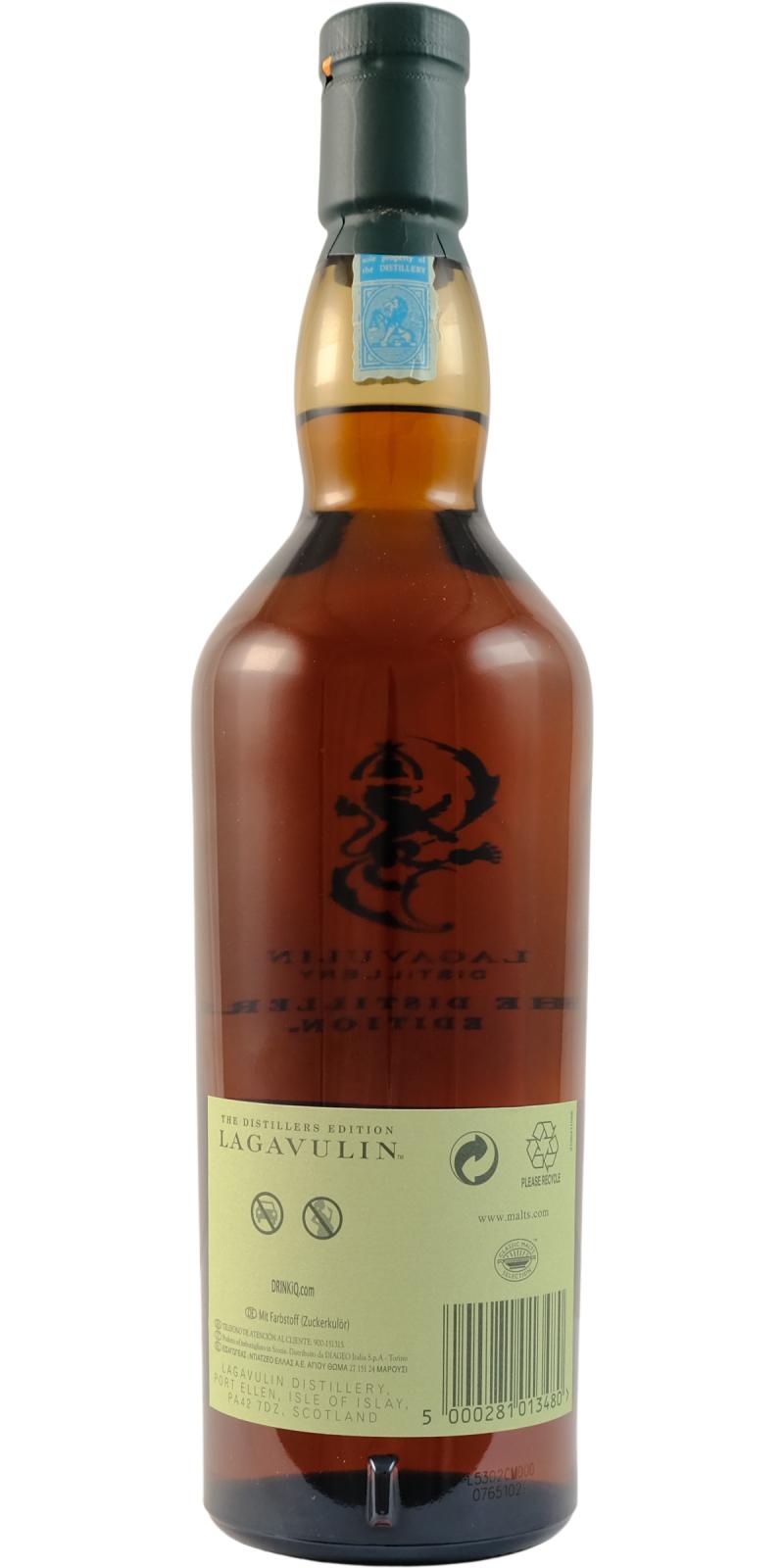 Lagavulin 1999 - Ratings and reviews - Whiskybase