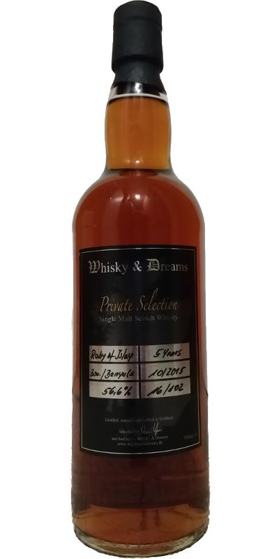 Ruby of Islay 5yo W&D Private Selection #13 56.6% 700ml