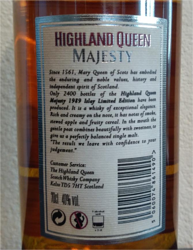 Highland Queen 1989 HQSW