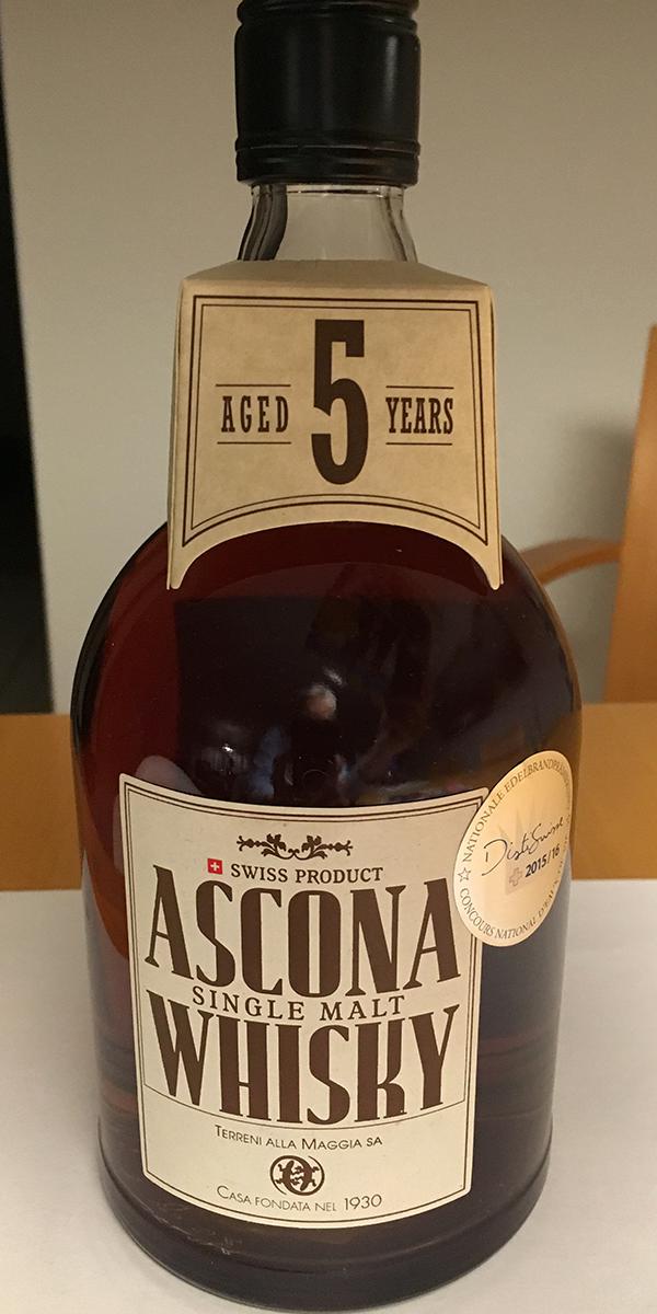 Ascona Whisky 5yo L4b-15 43% 700ml