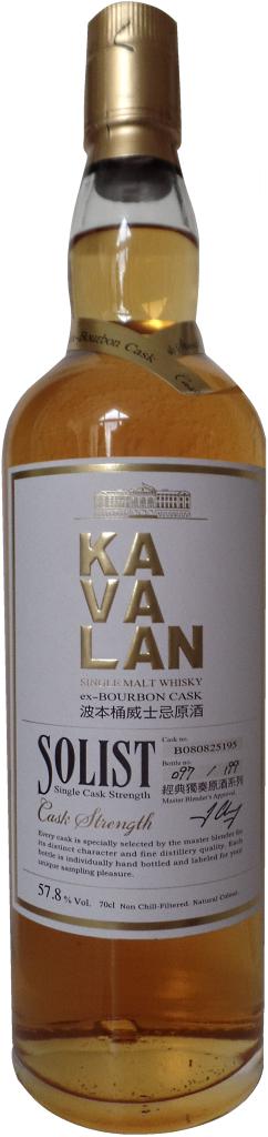 Kavalan Solist ex-Bourbon Cask B080825195 57.8% 700ml