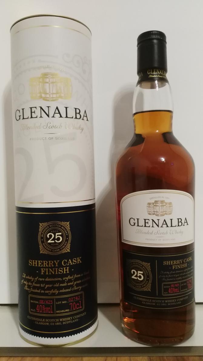 Glenalba 25-year-old Cd - Whiskybase and - reviews Ratings
