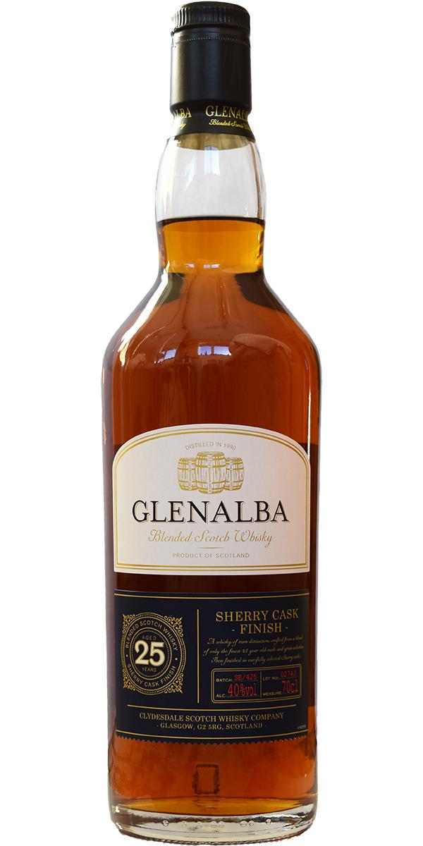 Glenalba 25-year-old Cd Ratings and - - Whiskybase reviews